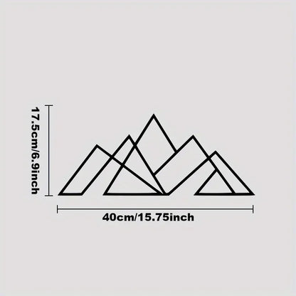 Mountain Metal Wall Art