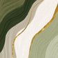 Green Gold Canvas Art
