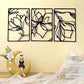 Floral Line Wall Sculpture
