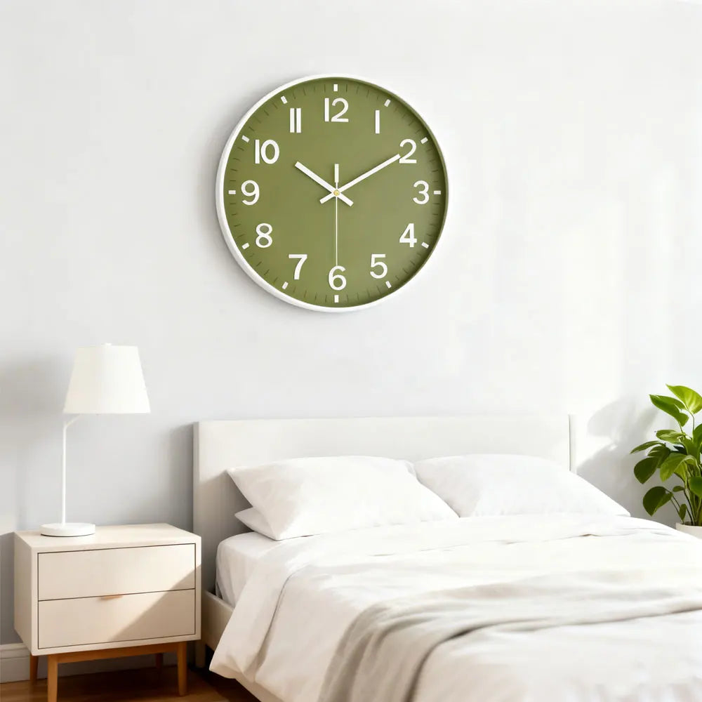Retro Quartz Wall Clock Modern 3D Cubic Digital Silent Clock Living Room Bedroom Wall Clock Fashion Non Ticking Home Decoration