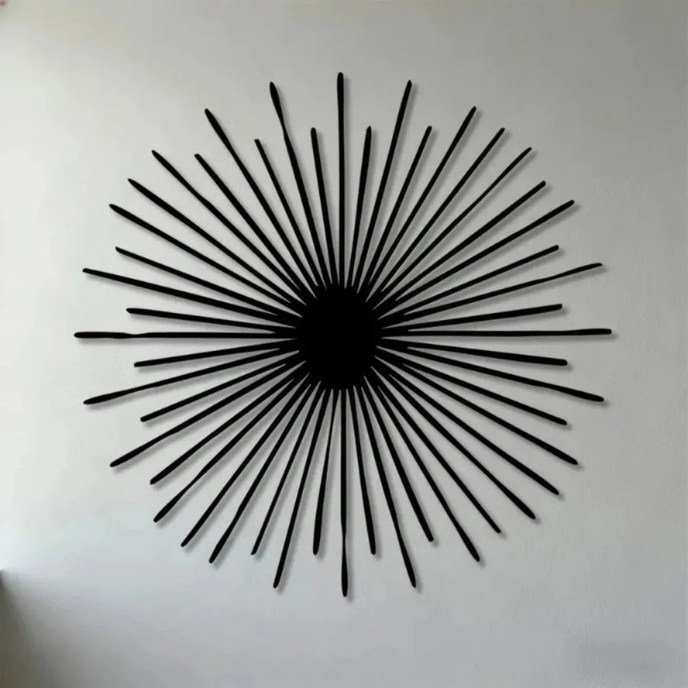 Sunburst Metal Wall Art