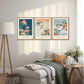 Japanese Landscape Poster Set