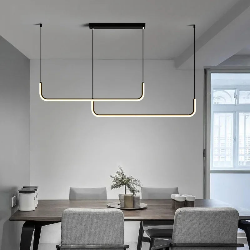 Modern LED Ceiling Chandelier for Living Room Table Dining Room Ceiling Pendant Lamps Home Decorative Lighting Fixture Lustre