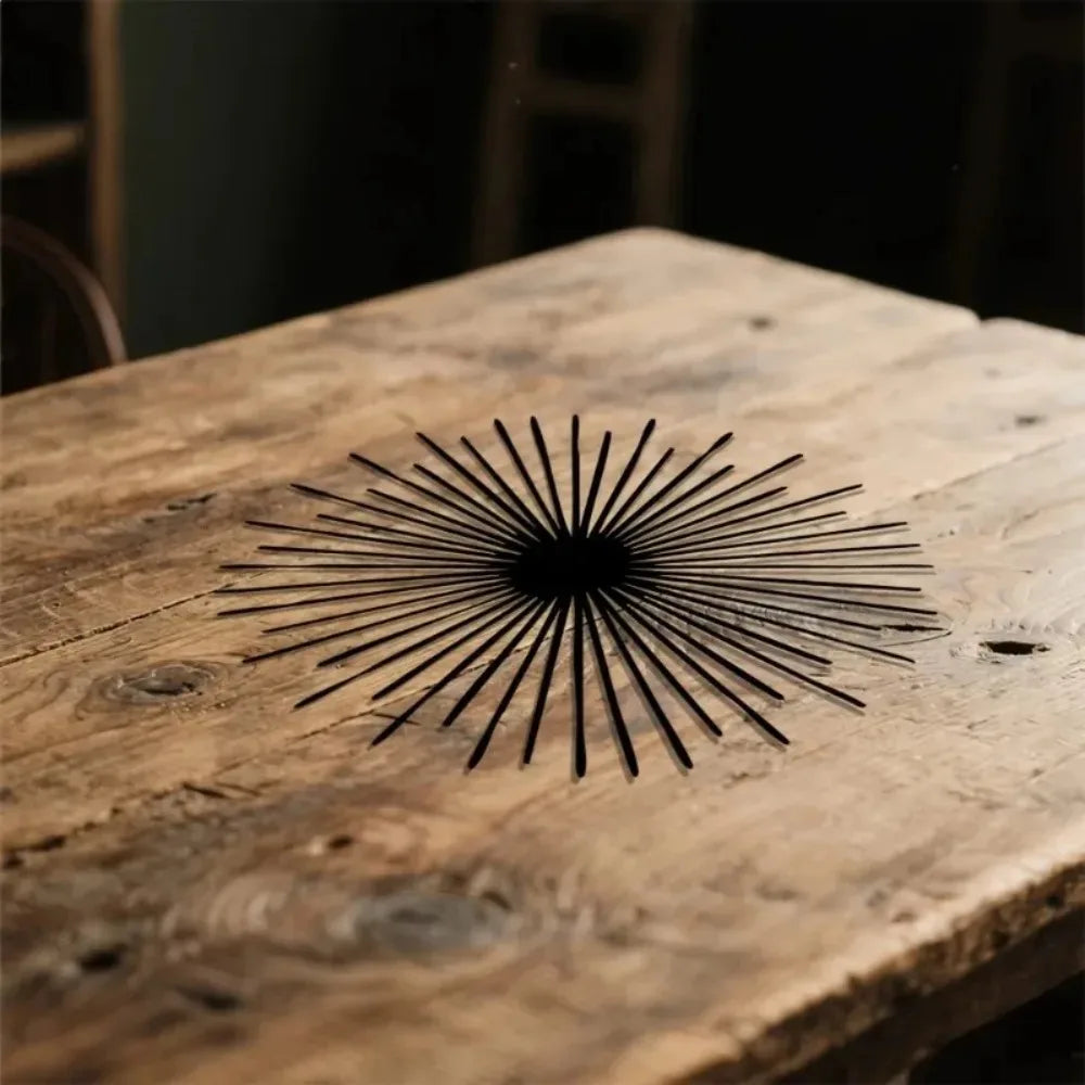 Sunburst Metal Wall Art