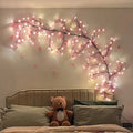 1PC 72/96/144LED Cherry Blossom Tree Lights USB Powered Dimmable LED Artificial Flower Branch Lamp for Bedroom Wedding Party