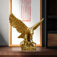 Golden Eagle Art Statue