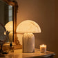 Marble Pattern Mushroom Lamp