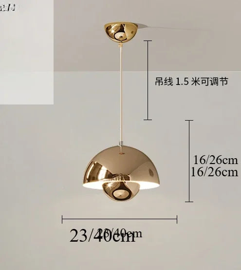 Macaron Mushroom Pendant Lamp