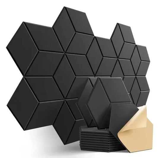 Hexagon Acoustic Foam Panels