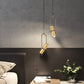 Rotating Gold Pendant Lamp